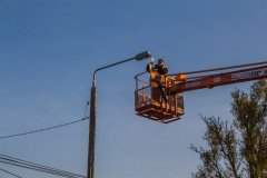Wymiana oświetlenia z funduszu sołeckiego